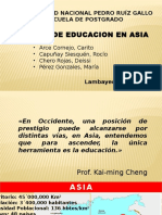 Educacion en Asia