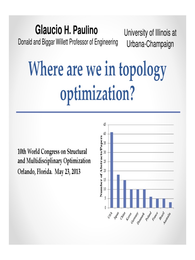 Topology Optimization Insights | PDF | Mathematical Optimization ...
