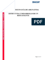 Manual Estructura Desarrollo Restaurante