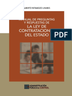 282335182 Manual de Preguntas y Respuestas de La Ley de Contrataciones Del Estado Del Peru Alberto Retamozo Linares