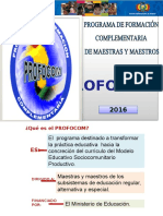 Presentacion Del Profocom