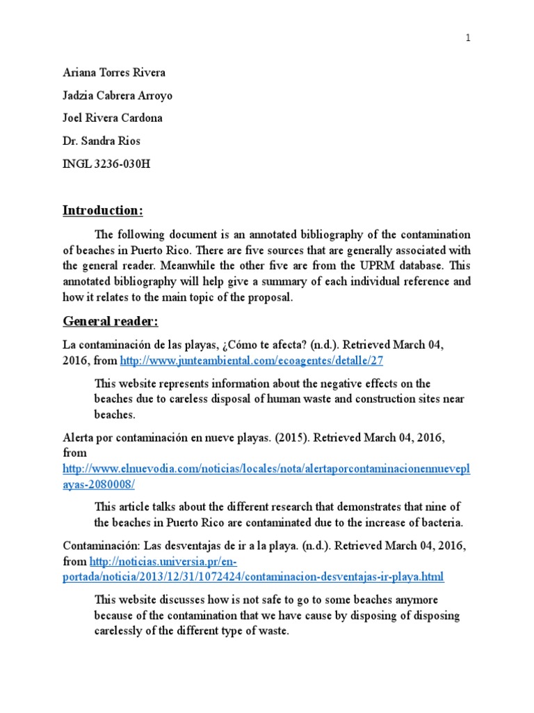 Free annotated bibliography papers picture