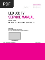 LG Led 37le7500