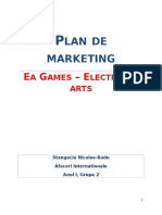 Plan de Marketing Pentru EA