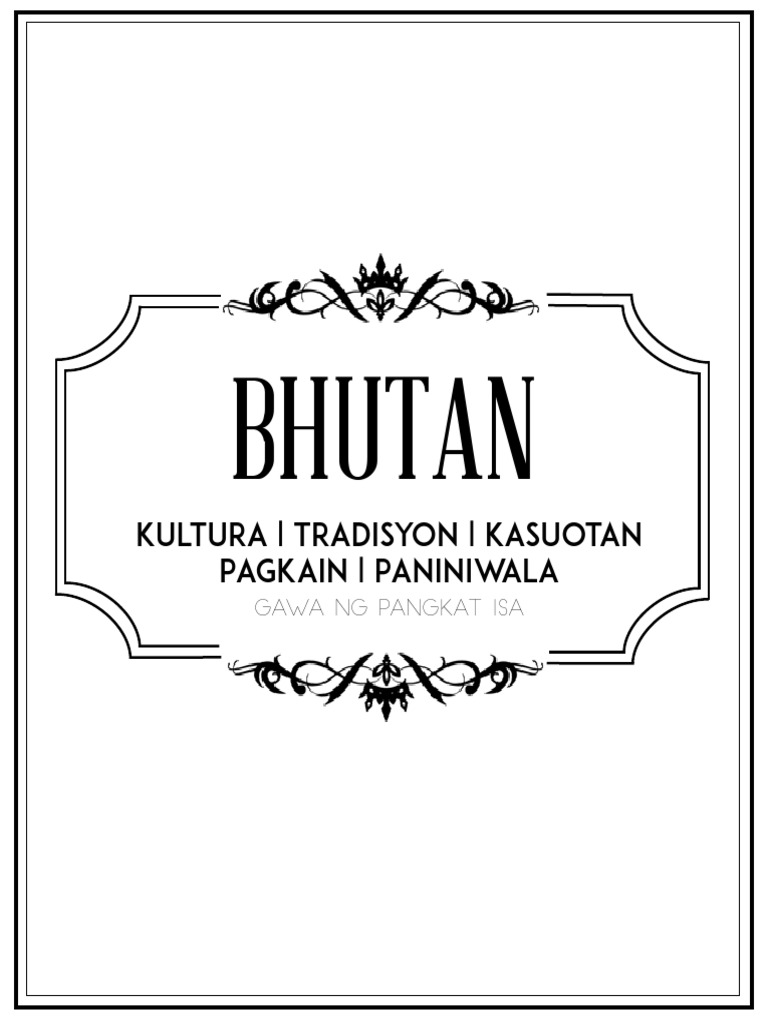 Bhutan | PDF