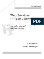 Web Services Infrastructure: October 2002