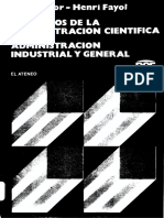 120456519 Principios de La Administracion Cientifica Administracion Industrial y General