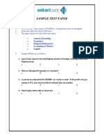 AKBL Sample-Paper MTO