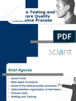 Software Testing and Software Quality Assurance Process