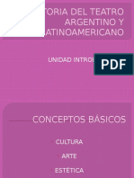 Periodización de La Historia Del Teatro Argentino