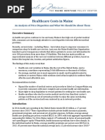 Download Healthcare Costs in Maine by The Maine Heritage Policy Center SN309618002 doc pdf