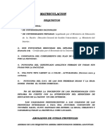 56 - Requisitos Matriculacion Tucuman Actual