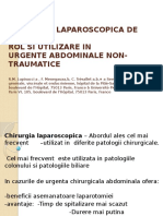 Chirurgia Laparoscopica de Urgenta