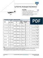 Dcrcwthick Film, Rectangular Chip Resistors