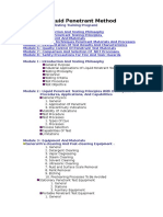 Liquid Penetrant Method