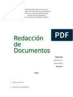 Redaccion de Documentos