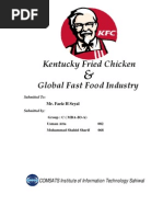 Download KFC amp Global Fast Food Industry 2010 by MShahid Sharif SN30964168 doc pdf