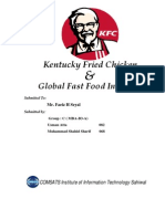 KFC &amp Global Fast Food Industry 2010