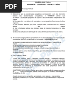 1serie Geografia Exercicios 1parcial