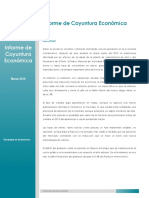 Informe Coyuntura Económica - Marzo 2016