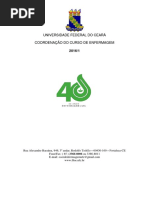 Horarios 2016_1 Das Disciplinas Do Curso de Enfermagem