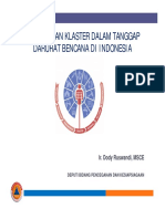 Pendekatan Klaster Dalam Tanggap Darurat Bencana Di Indonesia