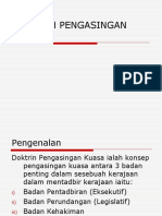 Doktrin Pengasingan Kuasa