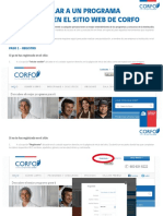 Ayuda de Postulacion Web CORFO