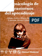 Neuropsicología de Los Trastornos de Aprendizaje - Ardila, Roselli y Matute
