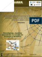 Apostila Completa - Paradigmas, Espécies Ancestrais e o Ensino de Zoologia e Botânica (Frante) - Corrigido 11-08-05