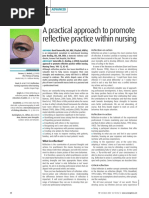 040323A Practical Approach To Promote Reflective Practice Within Nursing