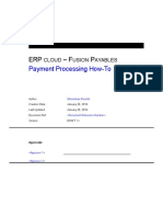 ERP Cloud - AP Payment Processing How-To