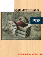 Single Toggle Jaw Crusher: Otsuka Iron Works, LTD