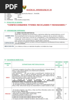 Sesión 08 Confeccionamos titeres reciclando y rehusando..docx