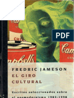 Jameson Frederic El Giro Cultural Sociologia Ensayo PDF