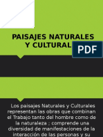 Paisaje Natural y Cultural