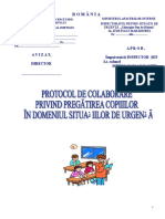 Model Protocol de Colaborare in Situatii de Urgenta 2014