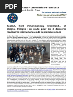 NIOS - Lettre d'info n°8 - La nature est notre force - (Erasmus+ 2015-2018)