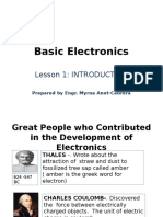 Basic Electronics - PPT - Lesson 1