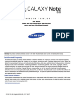 GEN GT-N5110 Galaxy Note8 JB English User Manual MCA F7