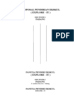 Download Contoh Proposal Pendirian Ekskul IT Smk 2 Padang by Wader SN309682355 doc pdf