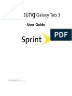 Samsung Galaxy Tab3 en