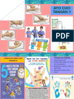 Leaflet Cuci Tangan 6 Langkah 5 Momen Pdf Gambar