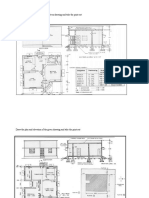 Draw The Plan and Elevation of The Given Drawing and Take The Print Out