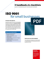 For Small Businesses: ISO Handbooks & Checklists