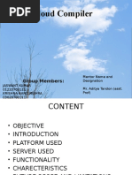 Download Online compiler by Harish Ht SN309690690 doc pdf