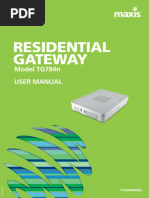 MAXIS Fibre Broadband Ftth Residential Wifi Modem Guide