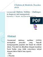 Journal of Diabetes & Metabolic Disorders