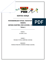 Kertas Kerja Futsal 18 TKB