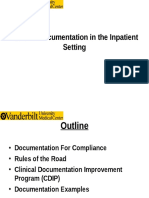 Clinical Documentation in The Inpatient Setting
